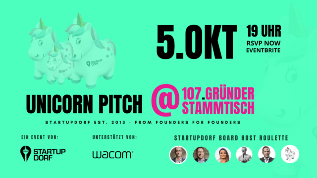 Unicorn Pitch 5. Oktober 2022