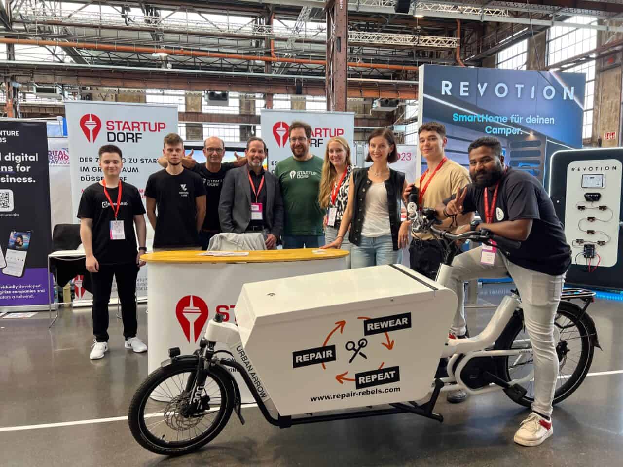 Group image StartupDorf booth @ DDD23
