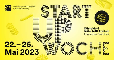 StartupDorf members at Startup Week Düsseldorf 2023