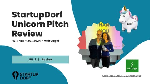 Winner Unicorn Pitch July - 2024 - Christine Curtius - VoltVogel