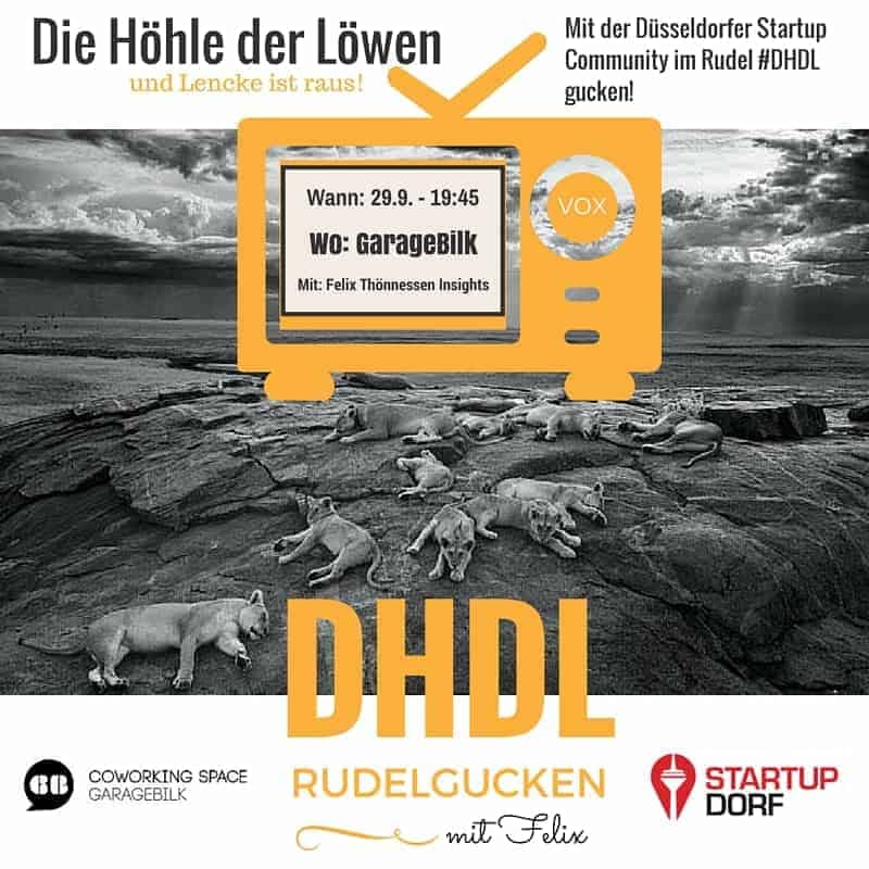 #DHDL Rudelgucken "Die Höhle der Löwen" mit Felix