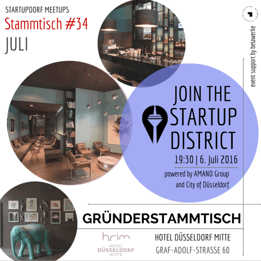 StartupDorf Meetups – 34. Gründerstammtisch – Special: Corporate Venture Capital