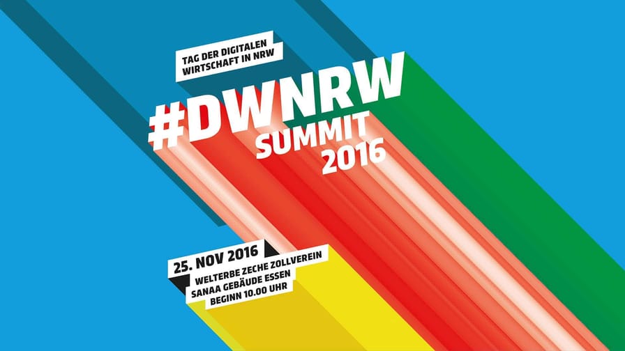 Startup-Pitches und Förderpreis-Chancen beim ersten „DWNRW-Summit“!
