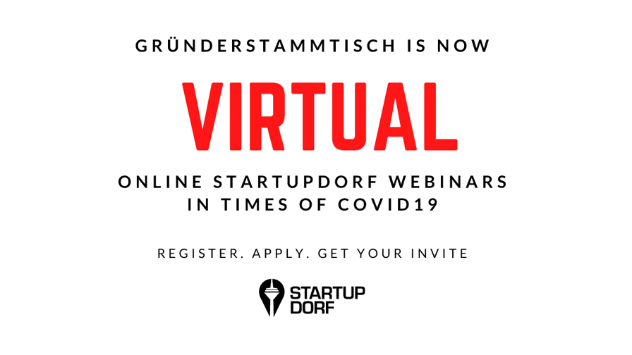StartupDorf Events goes Virtual
