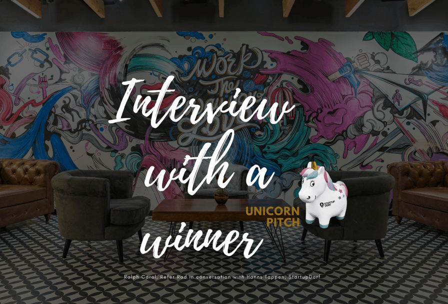 Interview: Unicorn Pitch Winner Ralph Carol, Refur Rad