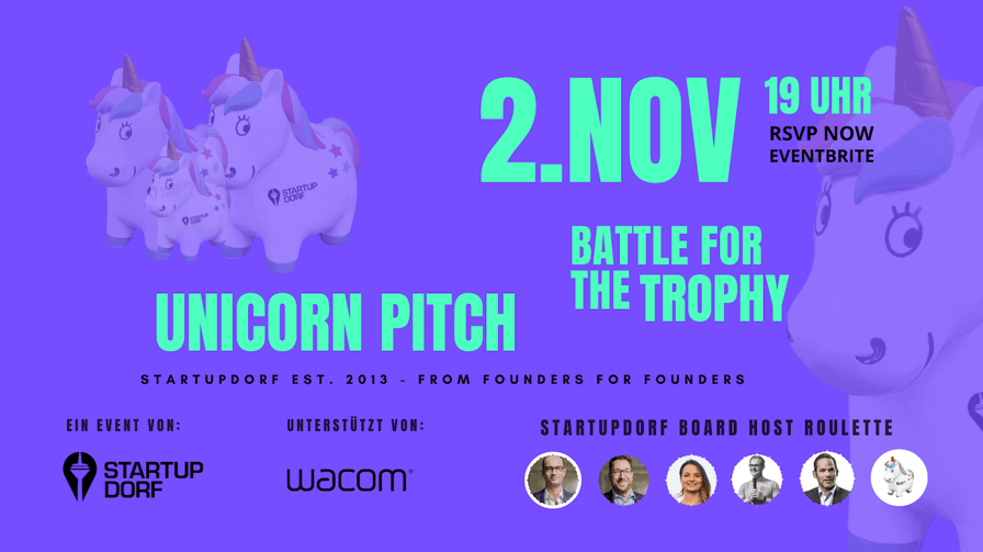 Unicorn Pitch November 22