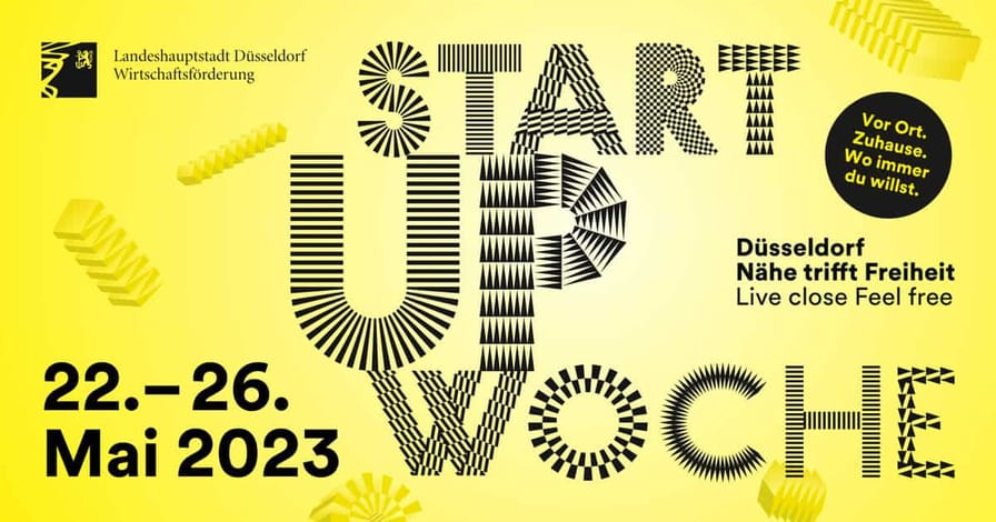 StartupDorf members at Startup Week Düsseldorf 2023